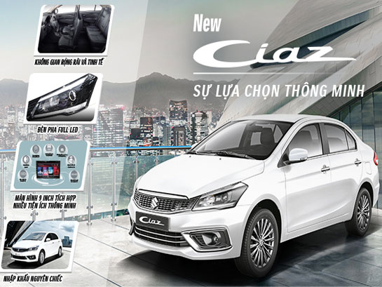 Đánh giá xe ô tô Suzuki Ciaz mới | Tiện nghi và đa năng hơn