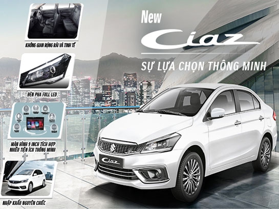 Đánh giá xe ô tô Suzuki Ciaz mới